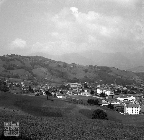 Veduta da un colle