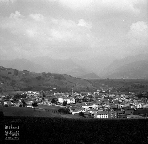 Veduta del centro di Leffe