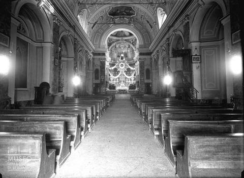 Navata della Chiesa parrocchiale