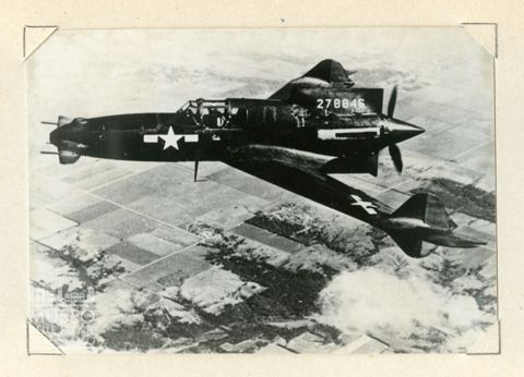 Curtiss XP 55 - Caccia sperimentale