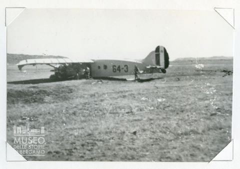 Caproni Ca 133 - Trimotore da bomb.(crashed)