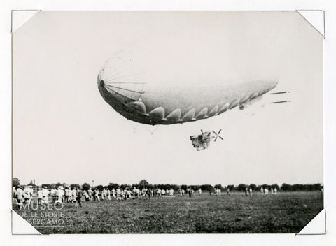 dirigibile M 16 (?) - foto negli hangar