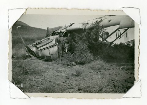 Caproni Ca 111 - Monomotore da bomb.(crasched)