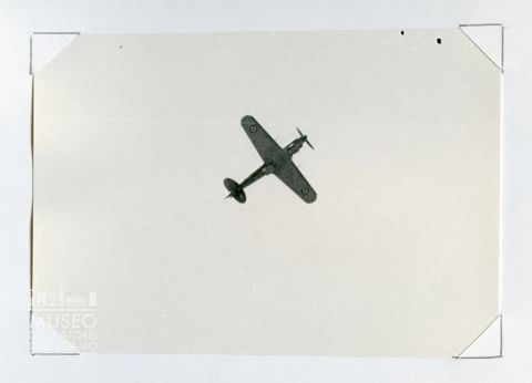 Macchi MC 205 - caccia 2° GM (in volo)