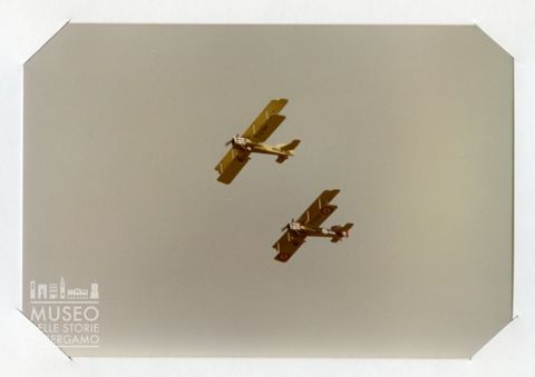 Breguet 14 (replica) - Biplano da turismo (in volo)