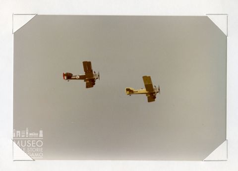 Breguet 14 (replica) - Biplano da turismo (in volo)