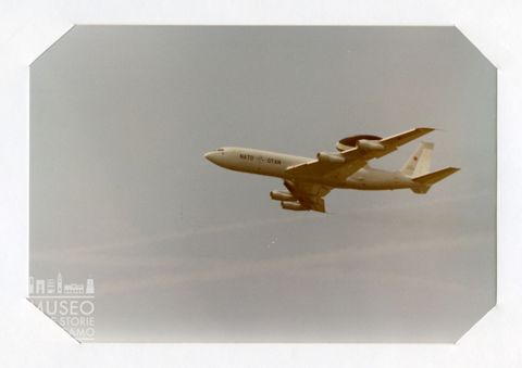 Boeing E-3 A Sewntry (AWACS) - Quadrigetto da sorveglianza NATO (in volo)