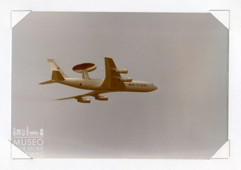 Boeing E-3 A Sewntry (AWACS) - Quadrigetto da sorveglianza NATO (in volo)