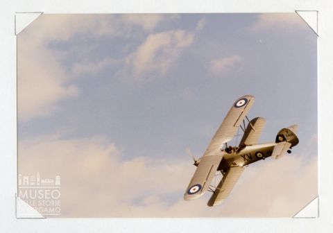 Hawker Hind - Biplano da caccia (in volo)