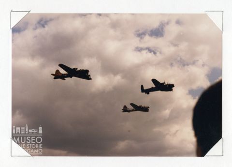 B 17-Lancaster - Parata aerei 2° GM (in volo)