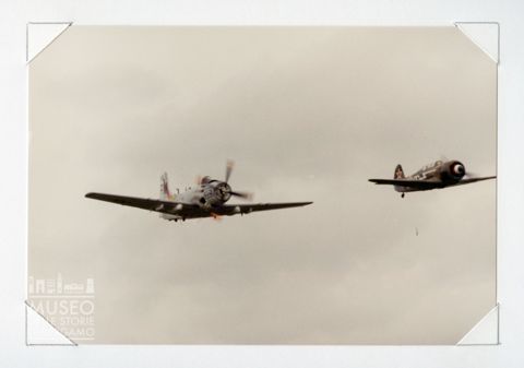 Douglas Skyraider - Caccia navale 2° GM in volo