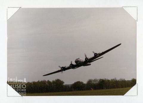 Boeing B 17 - Quadrimotore da bomb. In volo