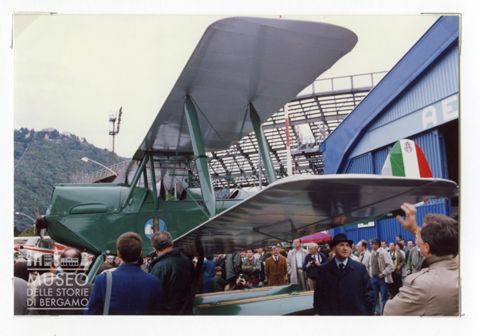 Caproni Ca 100 Idro - Biplano idrovolante turismo (1° volo dopo restauro)