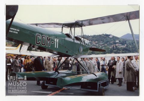 Caproni Ca 100 Idro - Biplano idrovolante turismo (1° volo dopo restauro)
