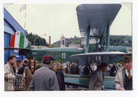 Caproni Ca 100 Idro - Biplano idrovolante turismo (1° volo dopo restauro)