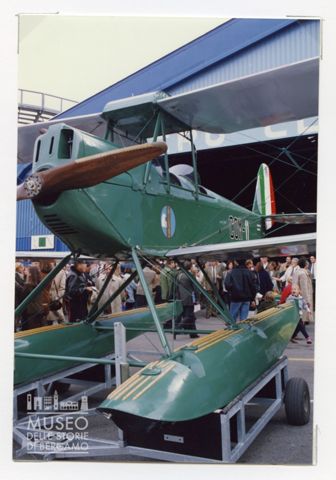 Caproni Ca 100 Idro - Biplano idrovolante turismo (1° volo dopo restauro)
