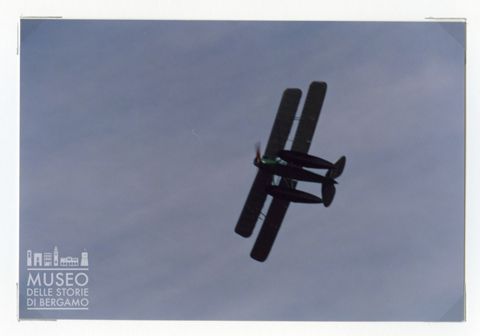 Caproni Ca 100 Idro - Biplano idro turismo (in volo dopo restauro)