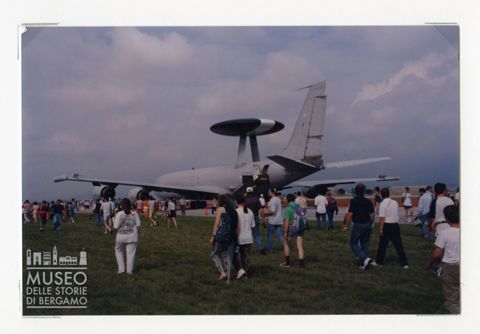 Boeing E-3 A Sewntry (AWACS) - Quadrigetto da sorveglianza NATO (in volo)