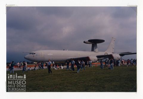 Boeing E-3 A Sewntry (AWACS) - Quadrigetto da sorveglianza NATO (in volo)