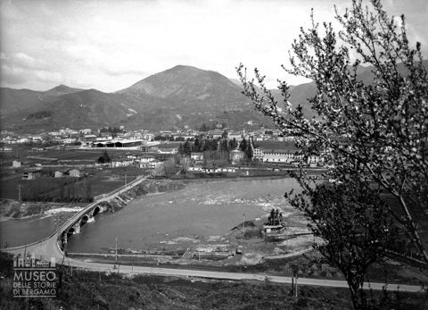 Panorama con alberi