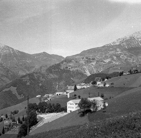 Veduta di Zambla Alta