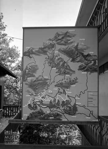 Pannello con mappa