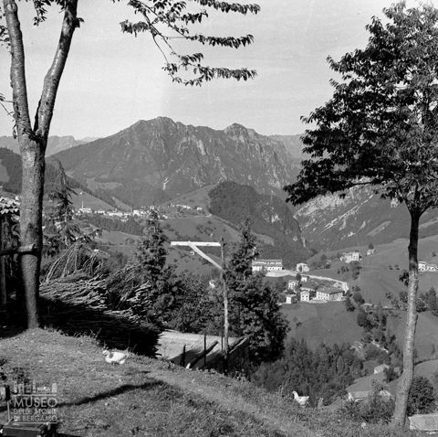 Panorama da un colle