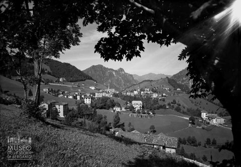 Panorama con alberi