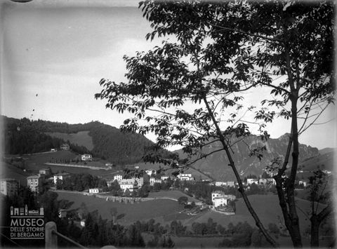 Veduta con albero