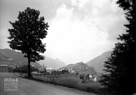 Veduta da una strada