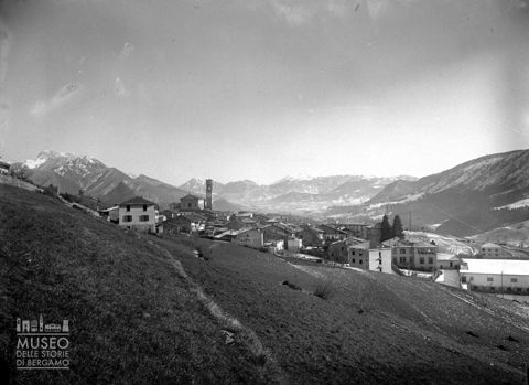 Veduta del centro di Parre