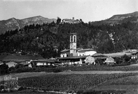 Centro abitato e santuario