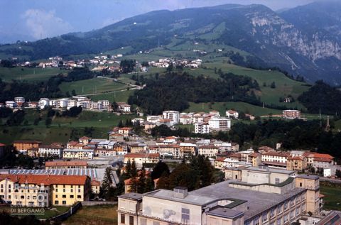 Panorama di Ponte Selva da un'altura