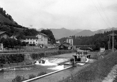 Fiume Serio e alberghi