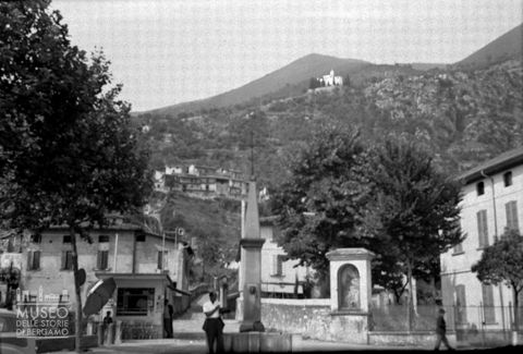 Veduta con fontana