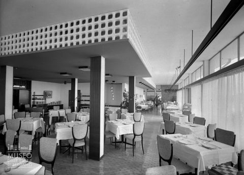 Hotel Duago a Predore, sala da pranzo