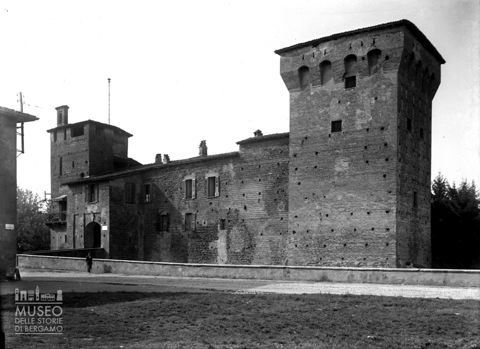 Facciata della Rocca viscontea