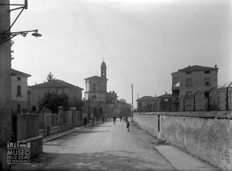 Strada verso il Santuario della Madonna della Fontana
