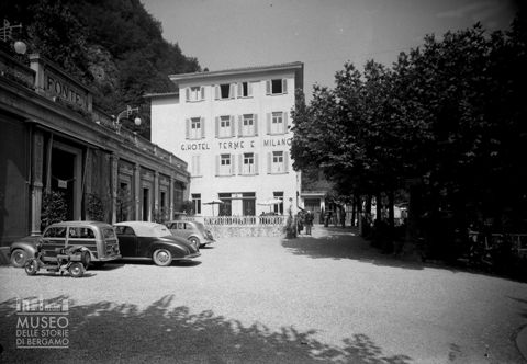 Hotel e fonte termale