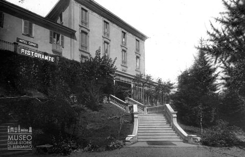 San Pellegrino, ingresso Hotel Como