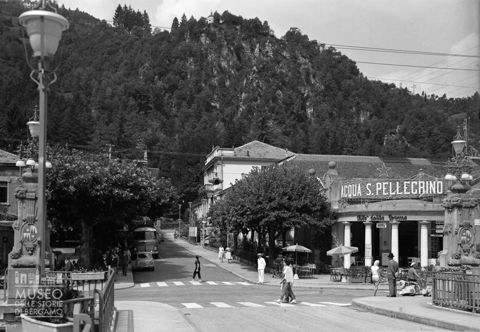 Veduta da un ponte