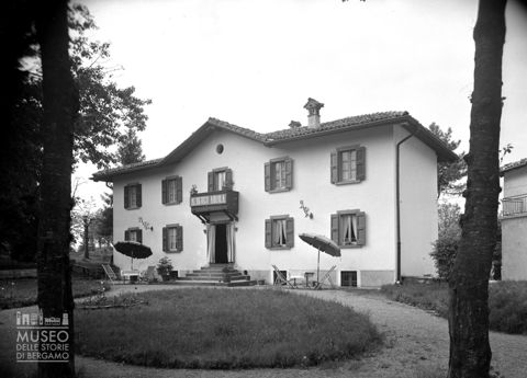 Albergo e giardino