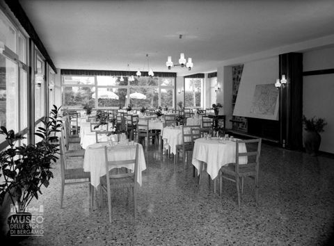 Albergo Falcone, sala ristorante