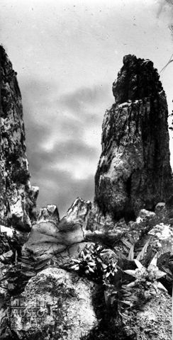 Torrioni della Cornagera, fotomontaggio