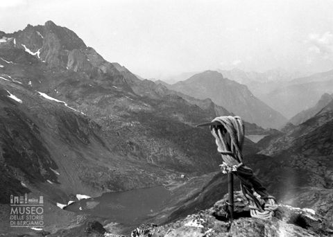 Veduta dei due laghi del Barbellino