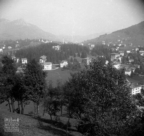 Panorama con alberi