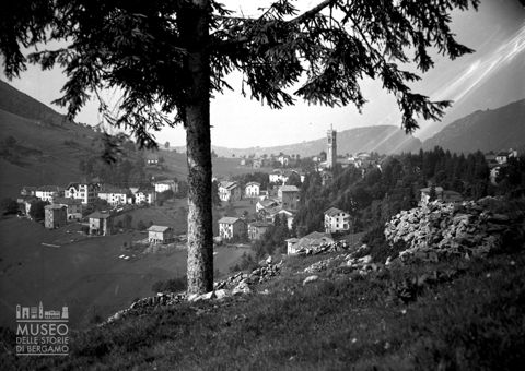 Panorama da un'altura