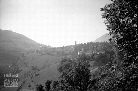 Panorama con alberi