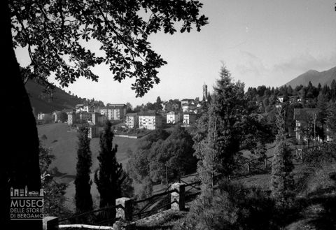 Veduta del centro di Selvino