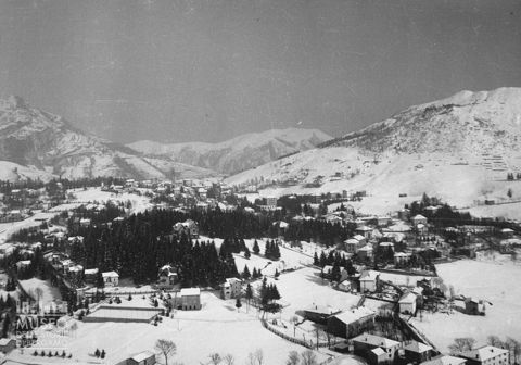 Veduta invernale di Selvino